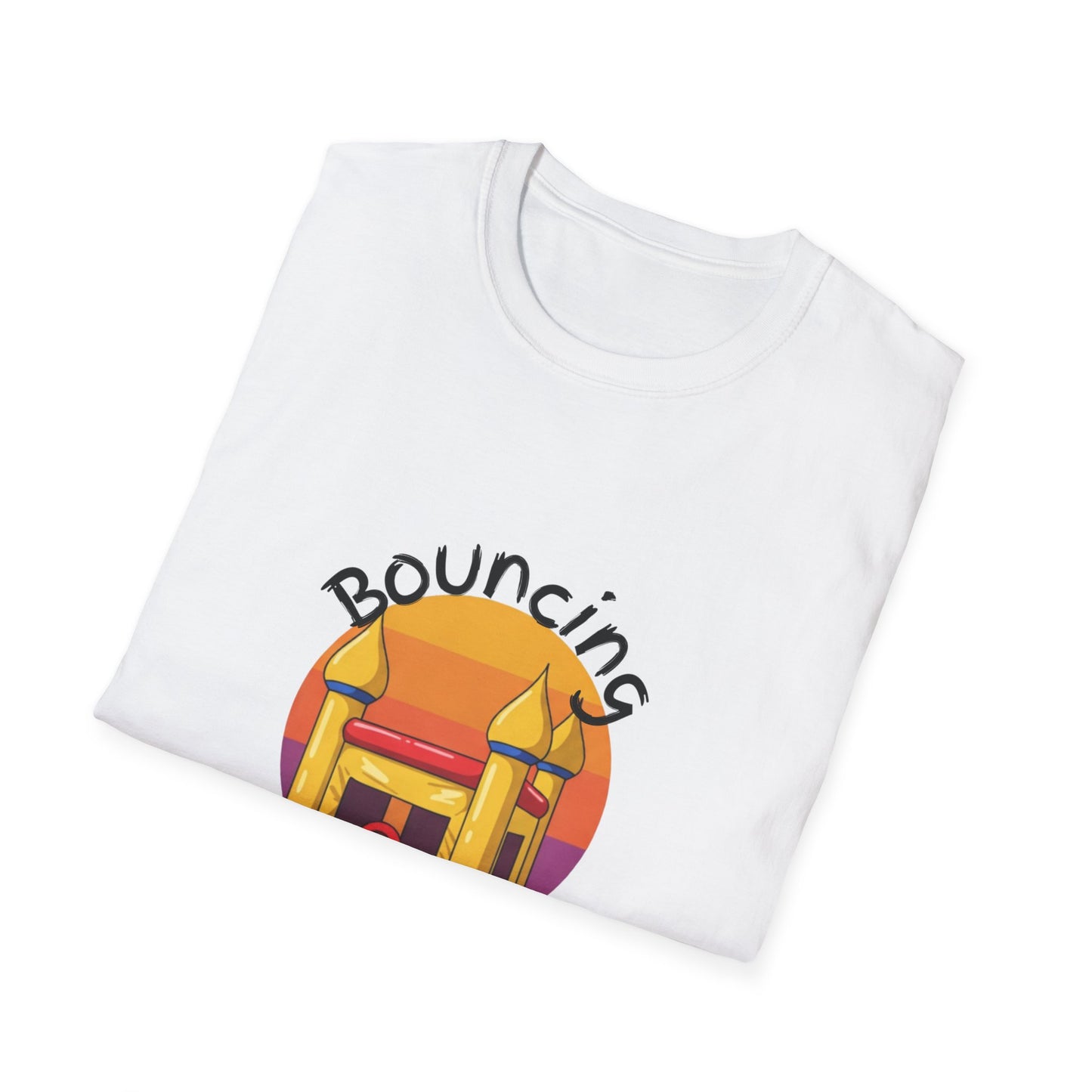 Bouncing Fun & Games Unisex Softstyle T-Shirt