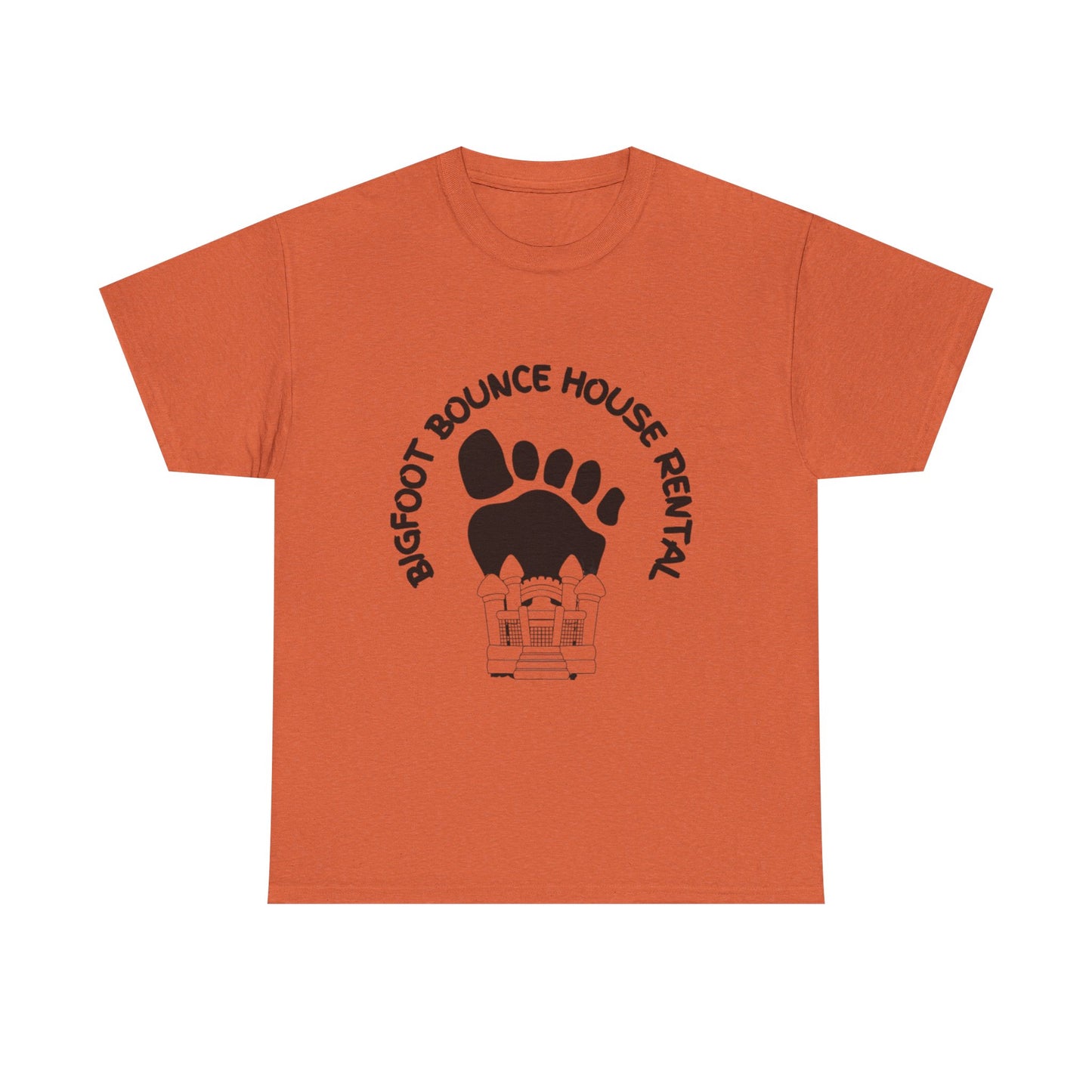 Bigfoot Bounce House Rental Tee, Unisex Cotton T-Shirt, Fun Party Shirt, Outdoor Adventure Wear, Gift for Kids' Parties